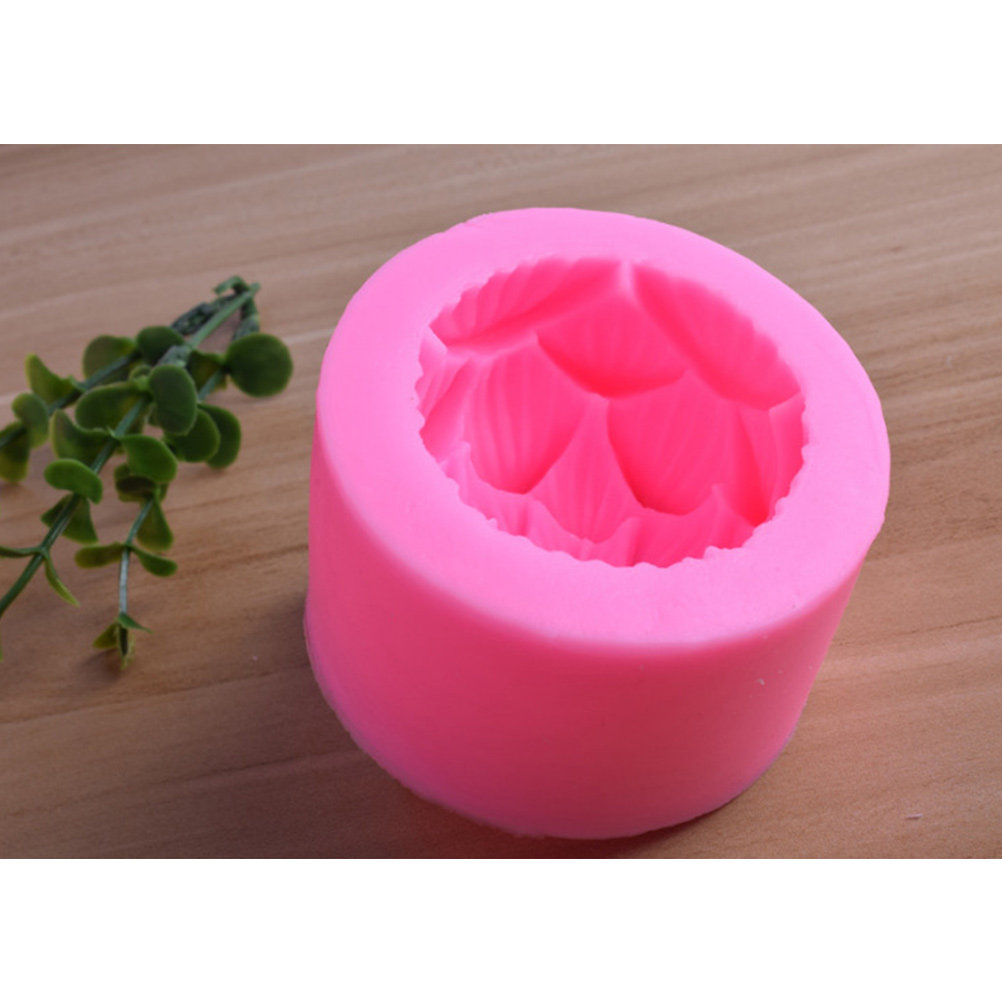 Soap Making Gifts - 고급 식품 등급 실리콘 연꽃 몰드,