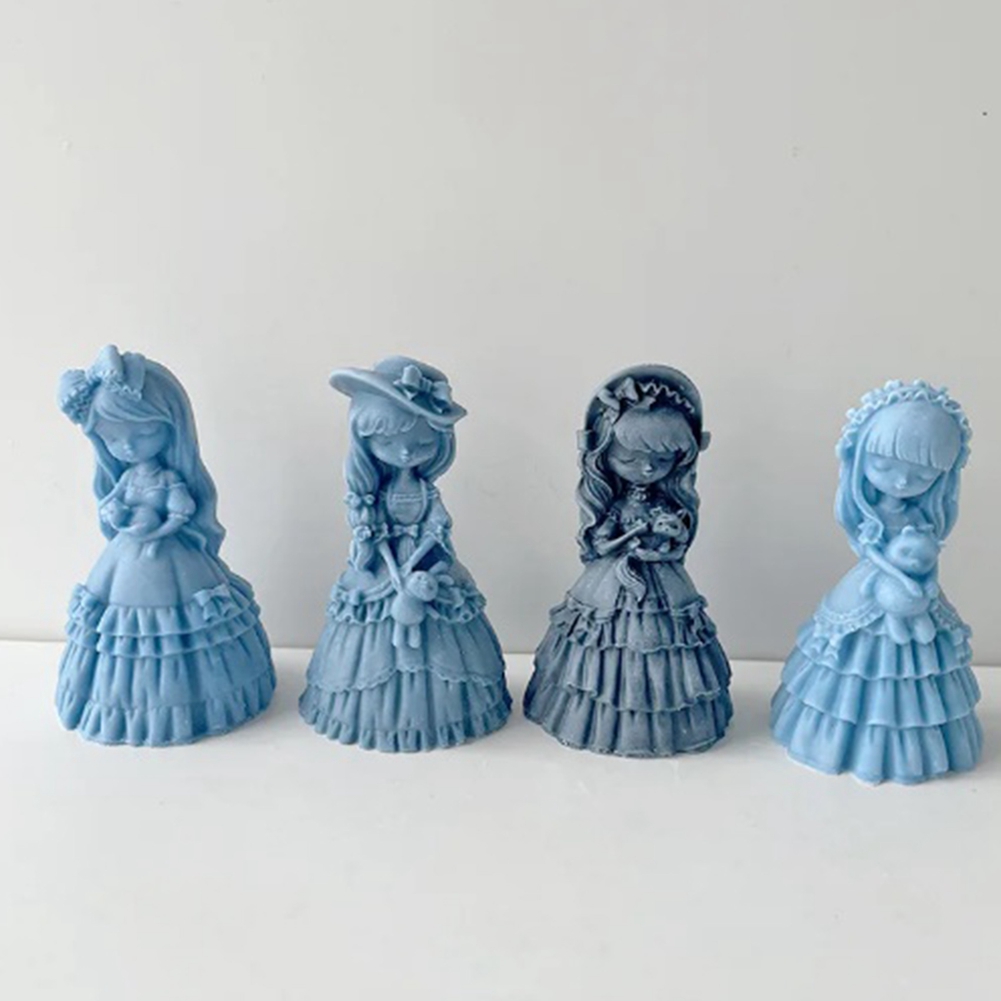 신상품 입고! 실리콘 몰드, 귀여운 공주 모양, 석고, - Soap Making Gifts 리뷰 및 가격