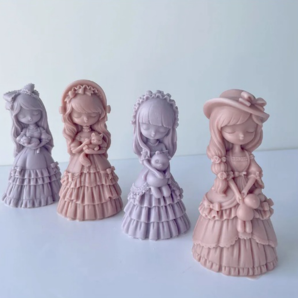 신상품 입고! 실리콘 몰드, 귀여운 공주 모양, 석고, - Soap Making Gifts 리뷰 및 가격