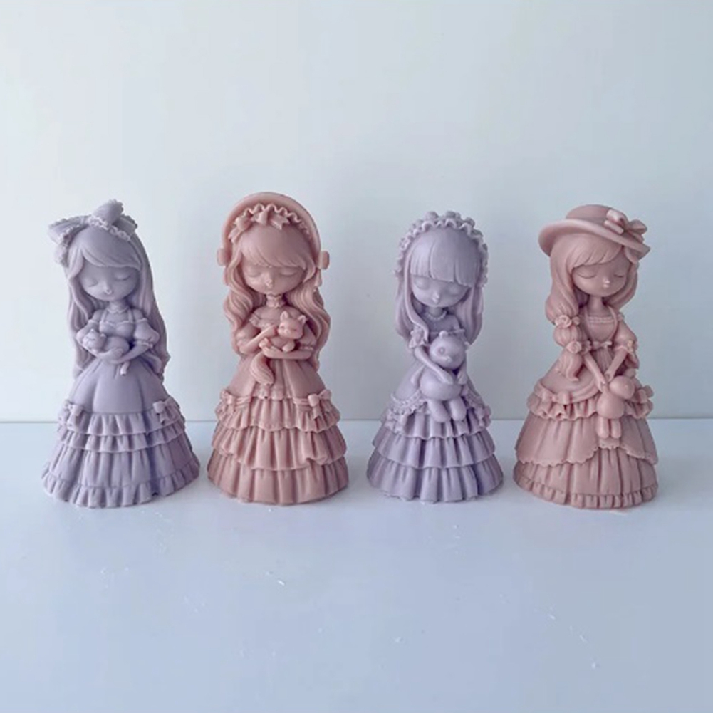 신상품 입고! 실리콘 몰드, 귀여운 공주 모양, 석고, - Soap Making Gifts 리뷰 및 가격