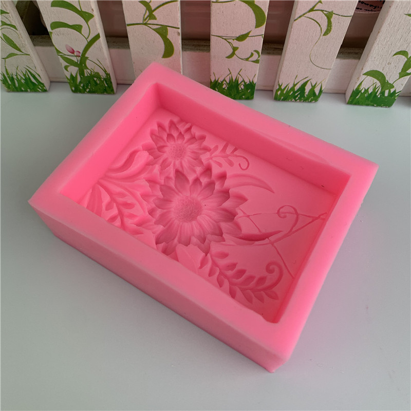 3D 광장 장미 꽃 실리콘 비누 금형 수제 구호 국화  - Soap Making Diy Kit 리뷰 및 가격