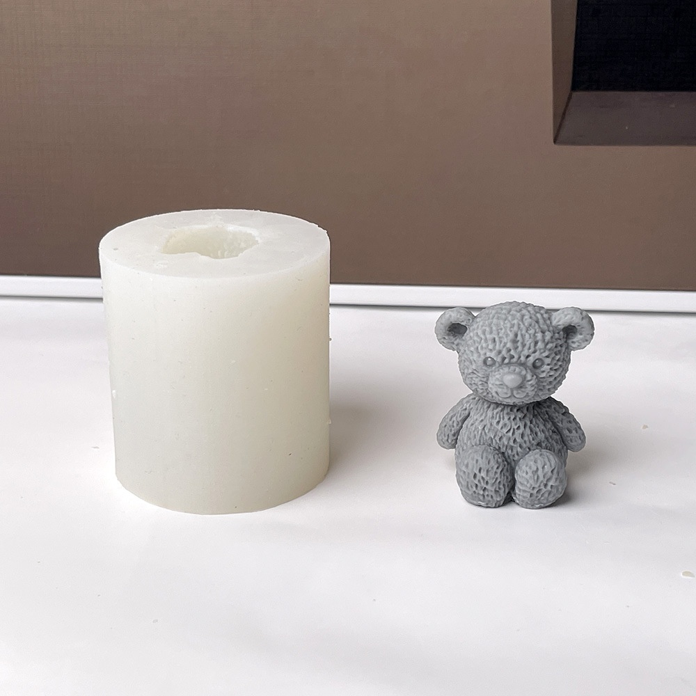 3D 귀여운 곰 양초 금형 만들기 미니 테디 베어 향기 - Soap Making Gifts 리뷰 및 가격