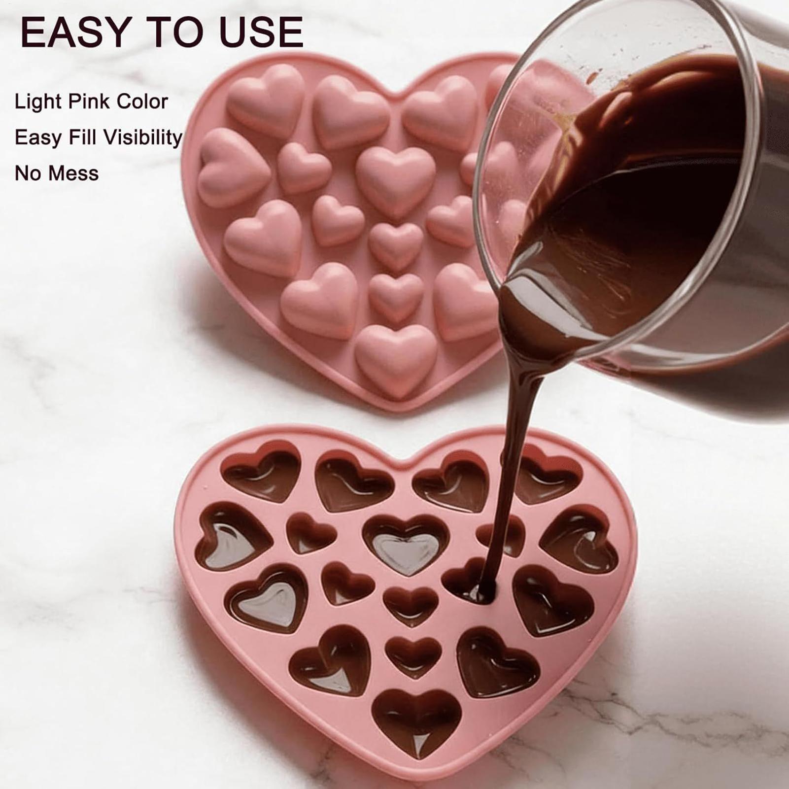 사랑스러운 실리콘 초콜릿 몰드 실리콘 하트 캔디 젤리  - Soap Making Gifts 리뷰 및 가격
