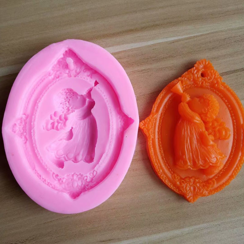 천사 어린이 모양 실리콘 비누 몰드, 수제 타원형 석고 - Soap Making Gifts 리뷰 및 가격