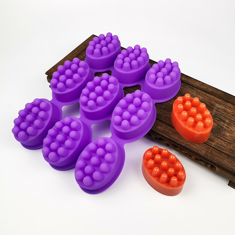 새로운 # 3D 실리콘 비누 몰드, 마사지 모양 몰드, - Soap Making Instructions 리뷰 및 가격
